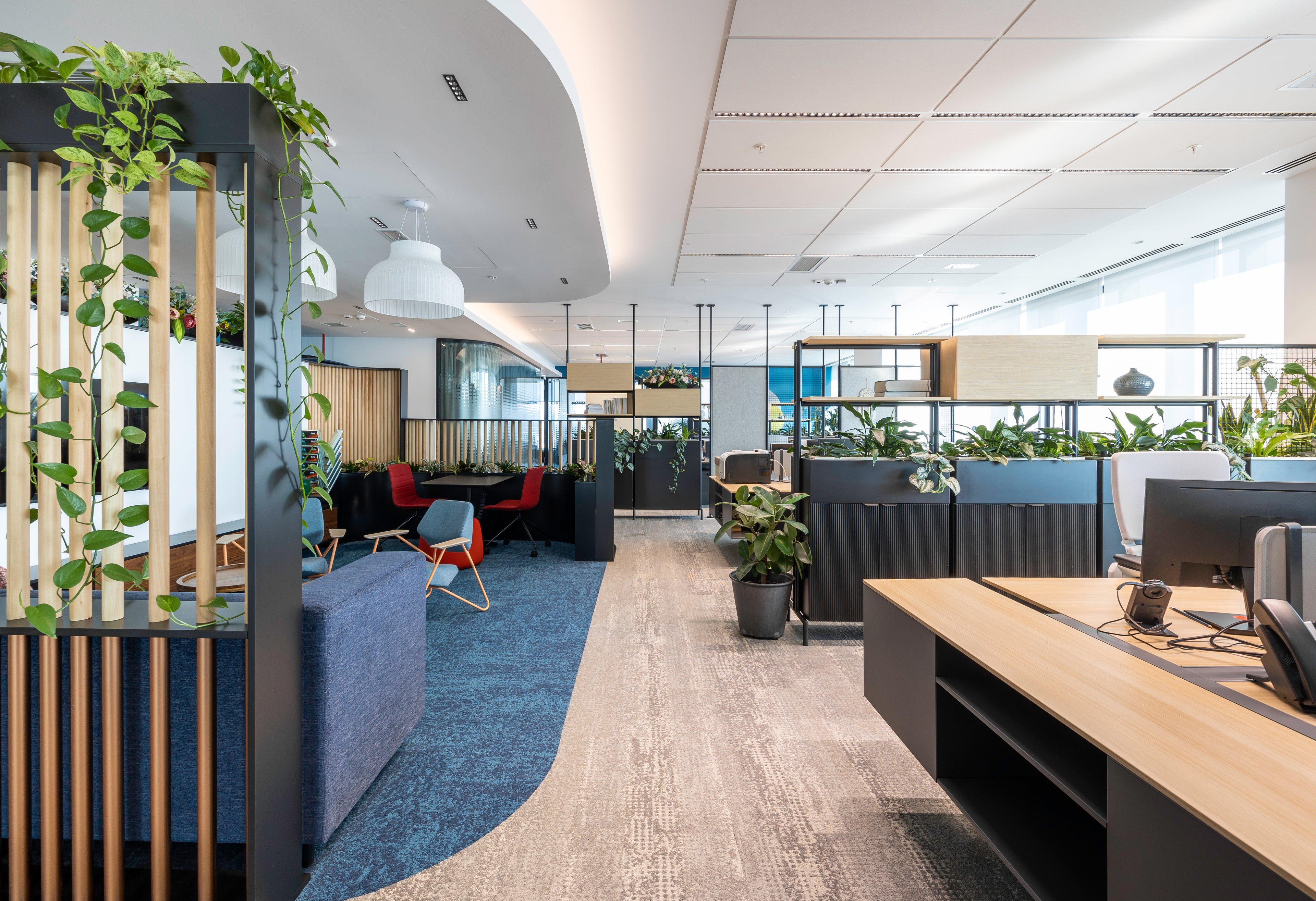 Kanceláře a odpočinkové místnosti